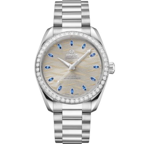 Omega Seamaster Aqua Terra 150M Master Chronometer 34 Canopus Gold - Diamond / Silver